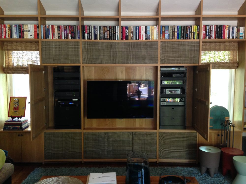 TV and sound system